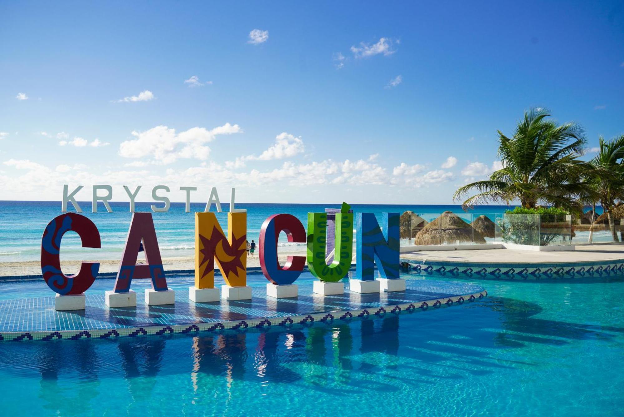 Krystal Cancún Exterior foto